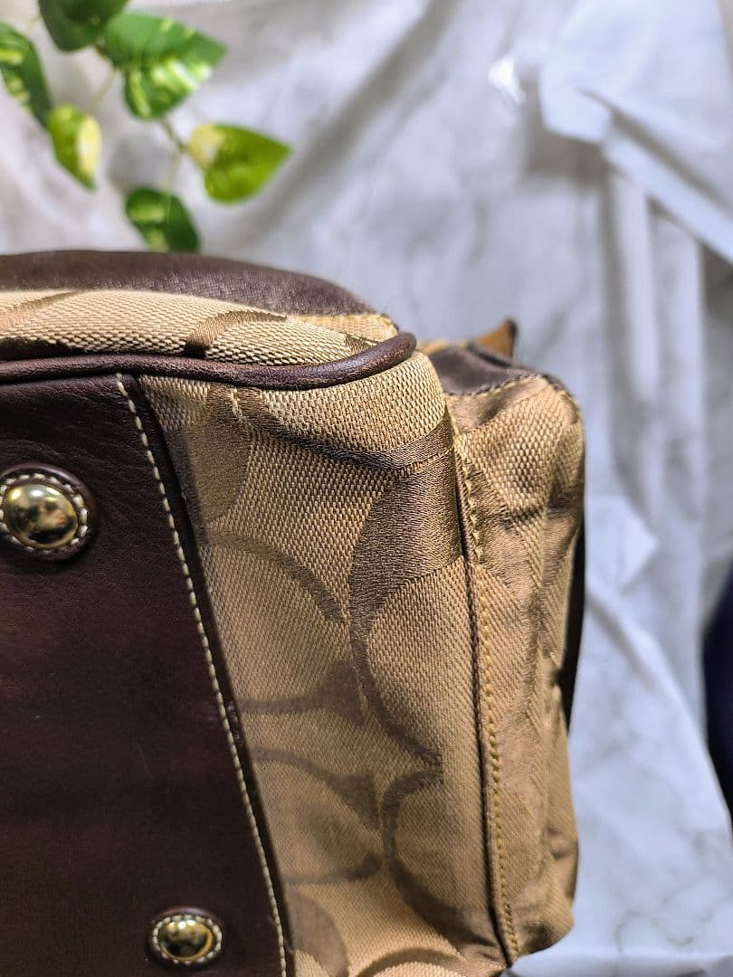 ✨COACH✨ボストンバッグ✨大容量✨ F77179✨可愛い✨金金具