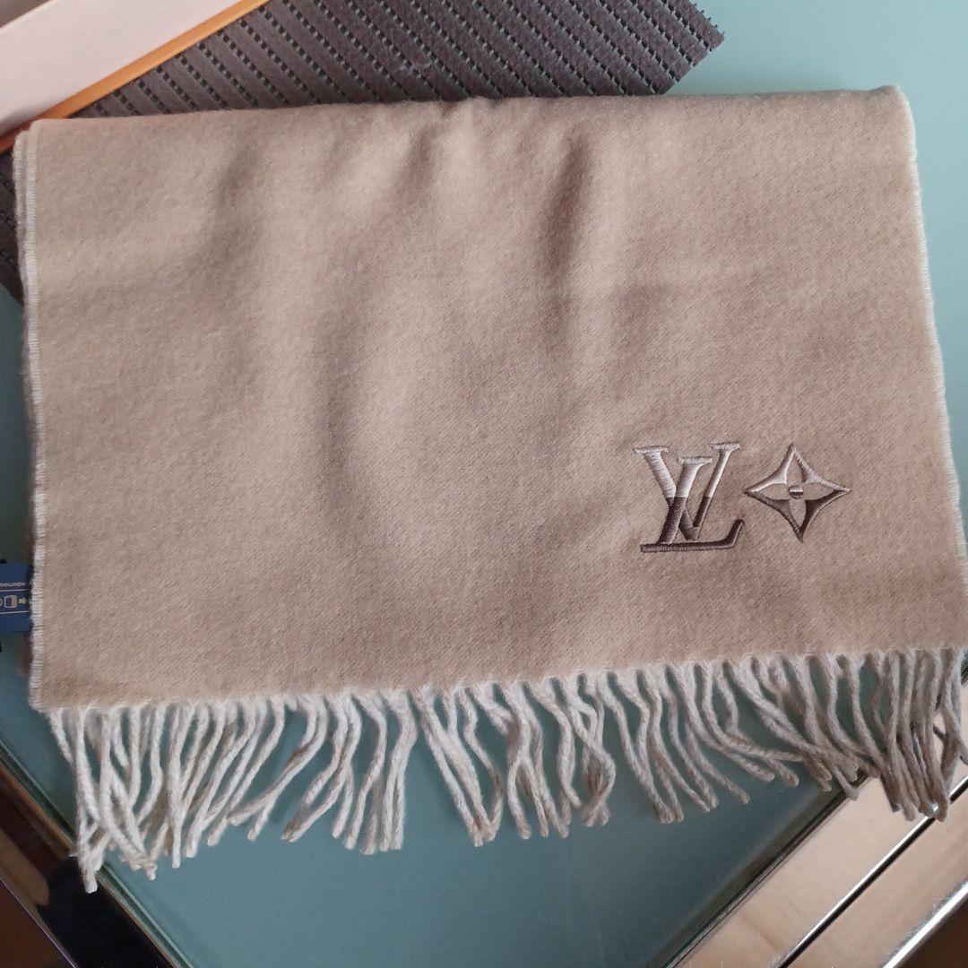 新品未使用！Louis Vuitton ベージュ マフラー M79100
