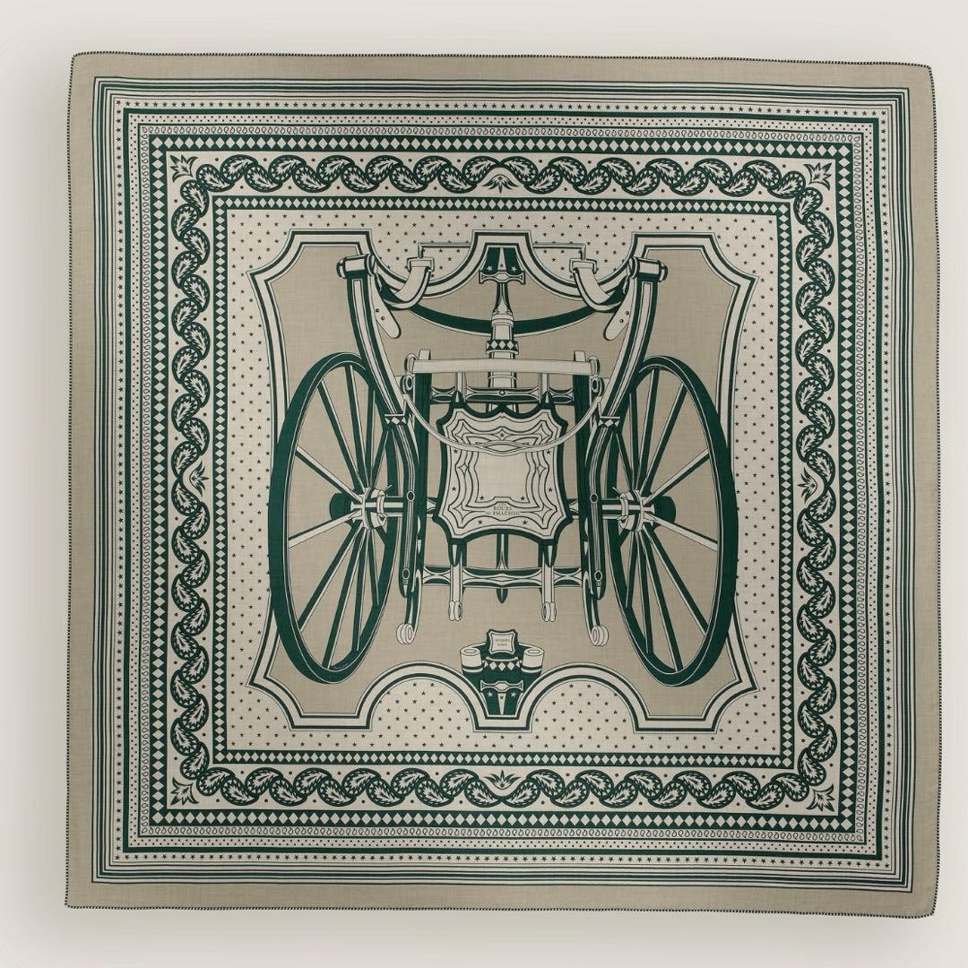 エルメス　カレジェアン 《四輪馬車の車輪・バンダナ》　新品未使用