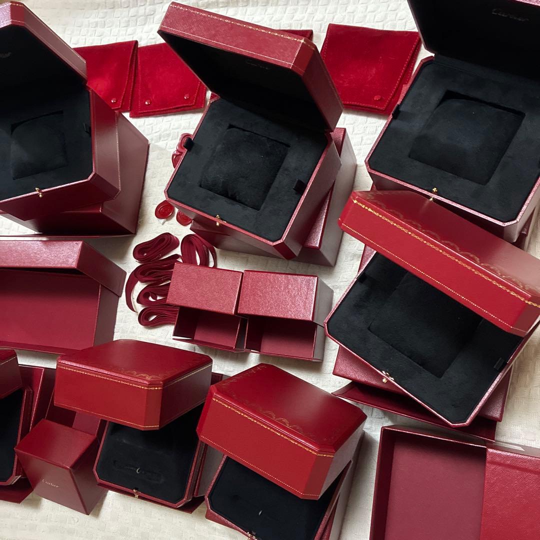Cartier 赤 ギフトボックス 複数セット