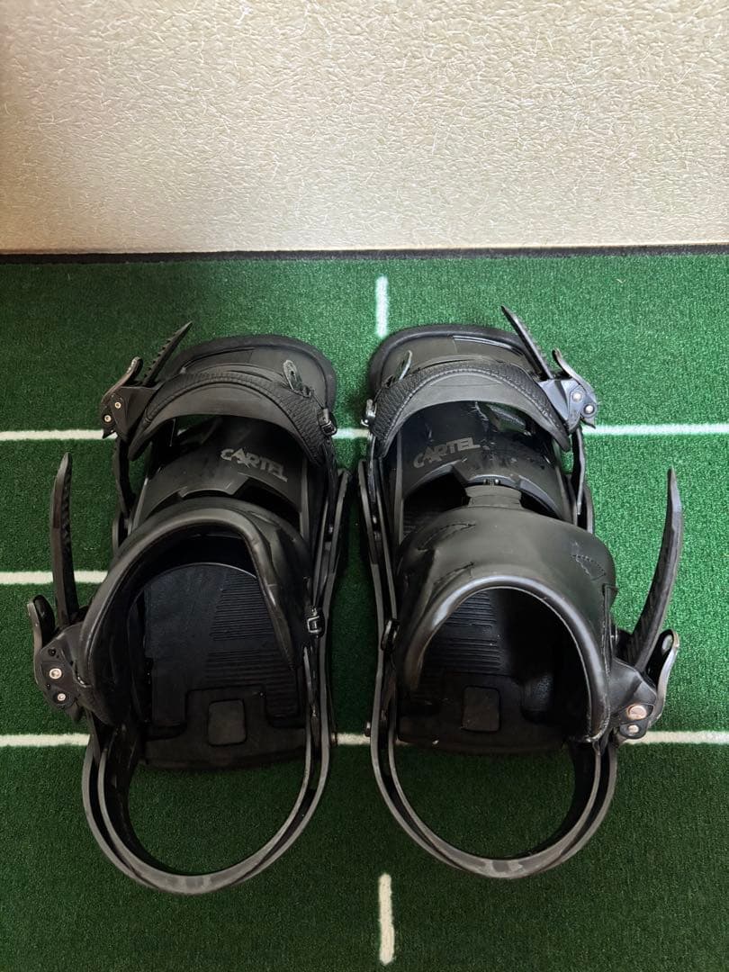 バートン　カーテル　Re:flex スノーボードビンディング　サイズM