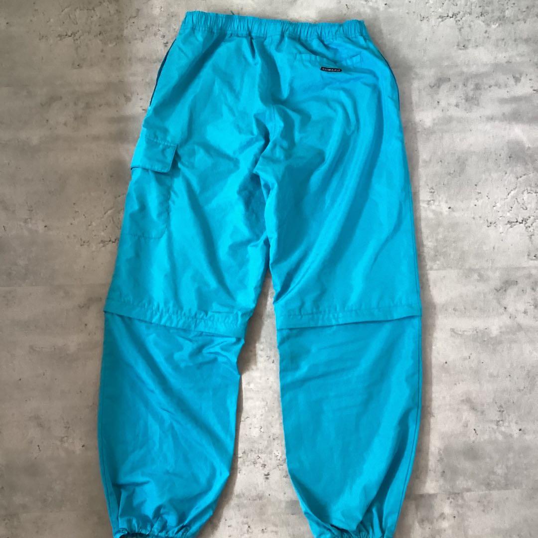 NIKE ナイキ　2way ジャージパンツ ハーフパンツ　ブルー　青