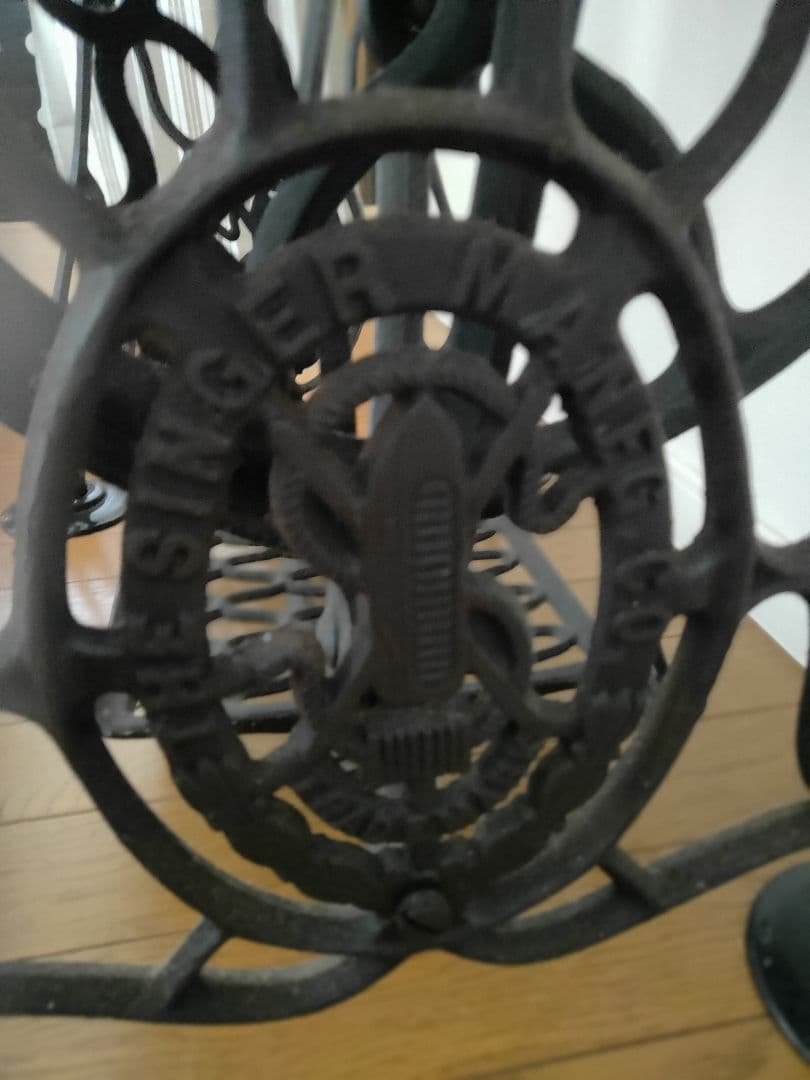 アンティークミシンテーブル singer イギリスアンティーク フランス