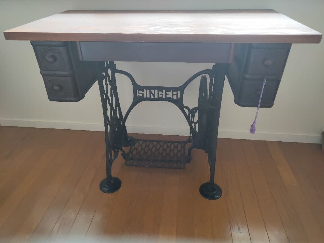 アンティークミシンテーブル singer イギリスアンティーク フランス