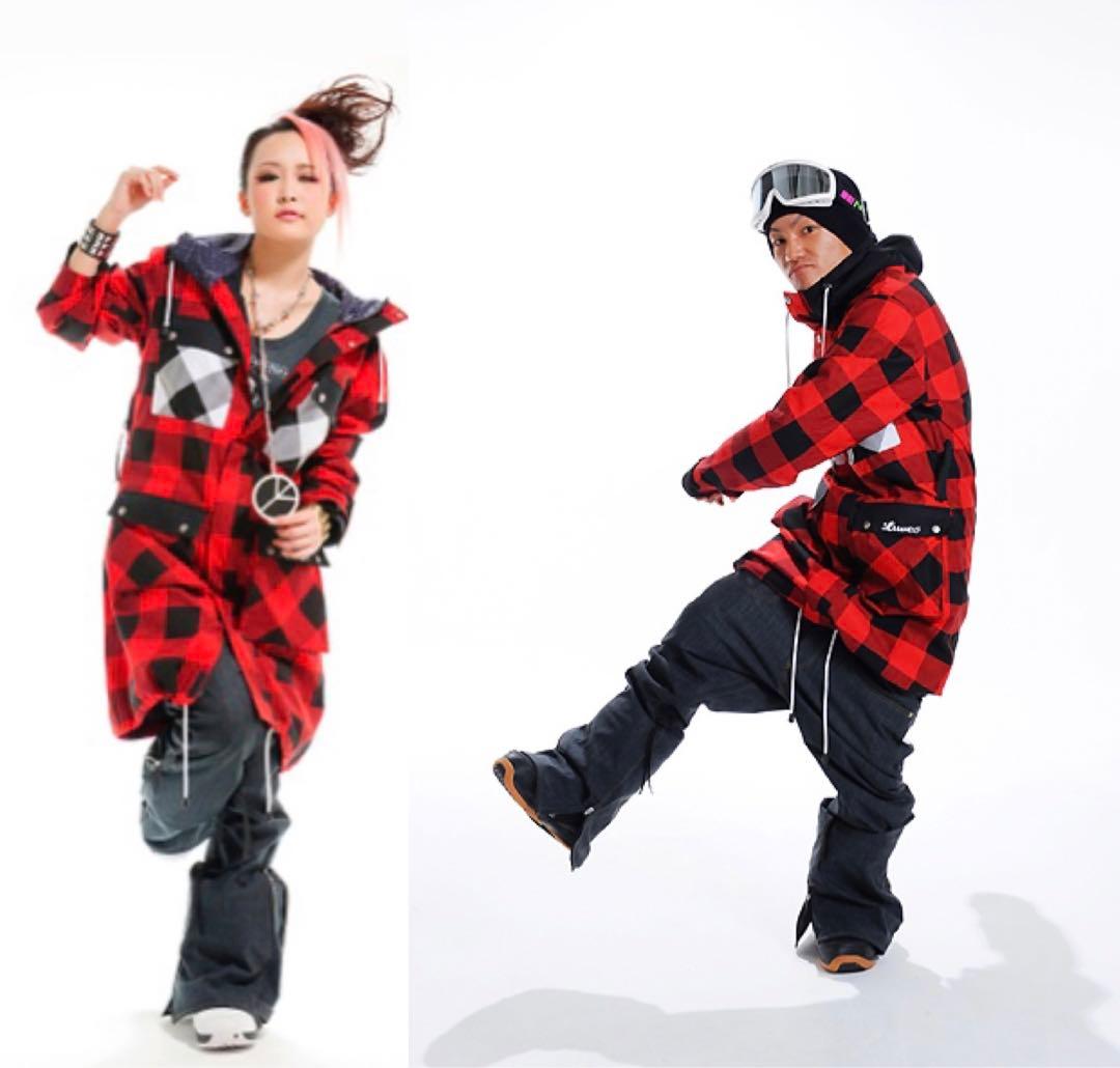 ATMYS(アトマイズ) スノーウェア 赤チェック柄
