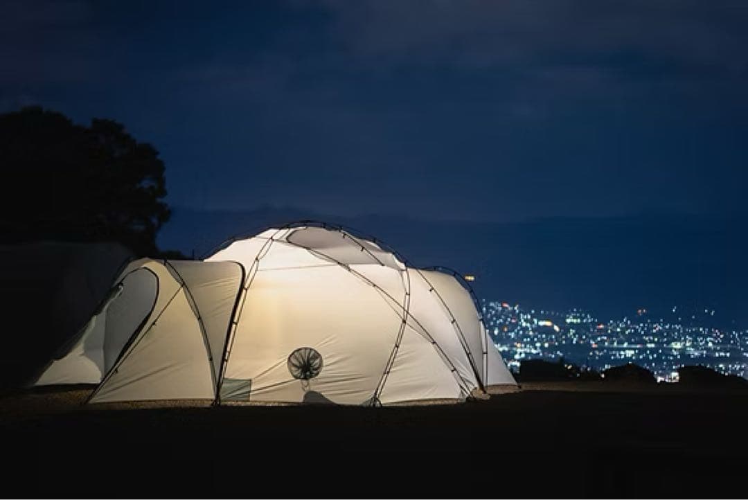 一度使用 powtent pow tent パウテント ドームテント