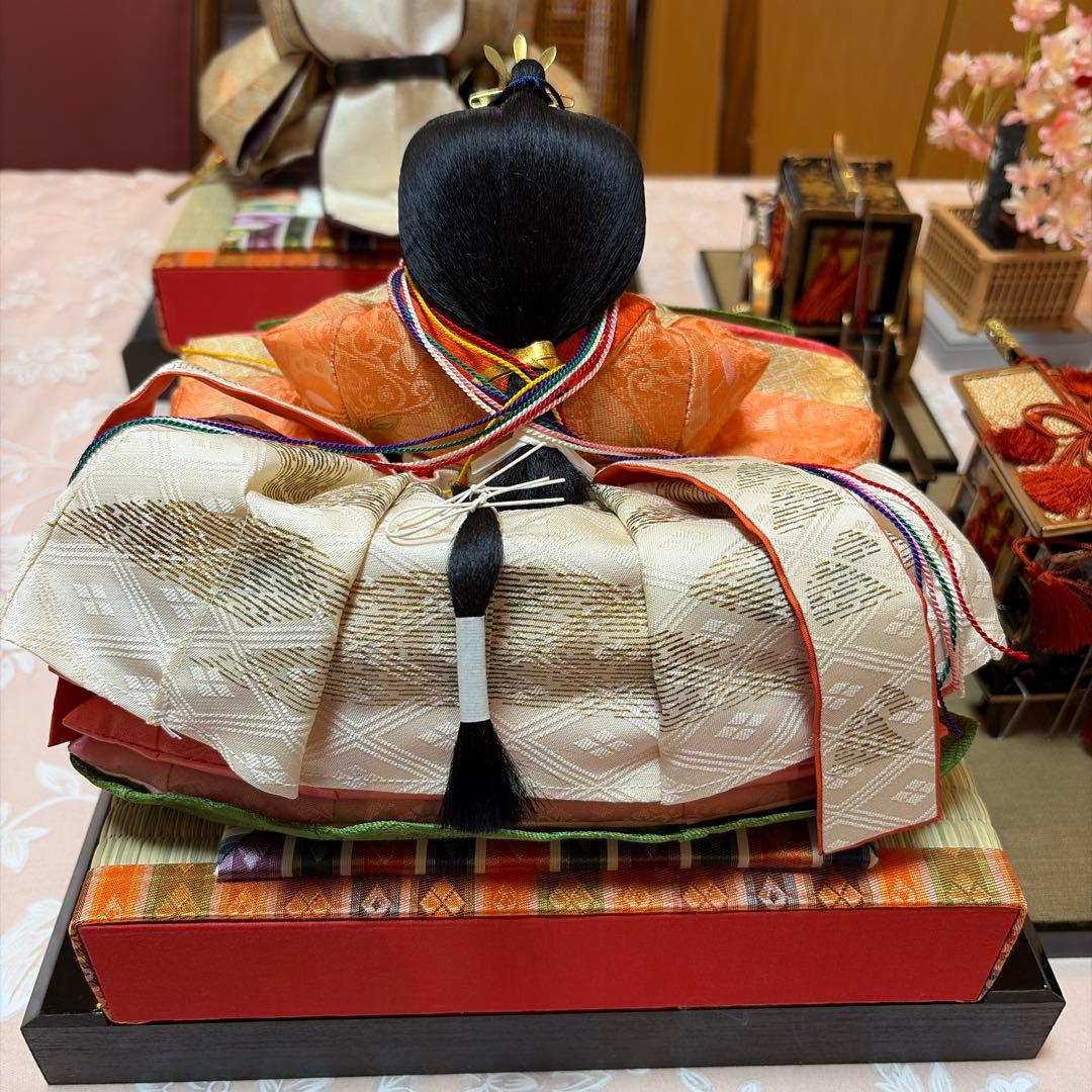 美品　京都極上　大礼雛　高倉流　御雛　京都采加作　京人形　ひな人形