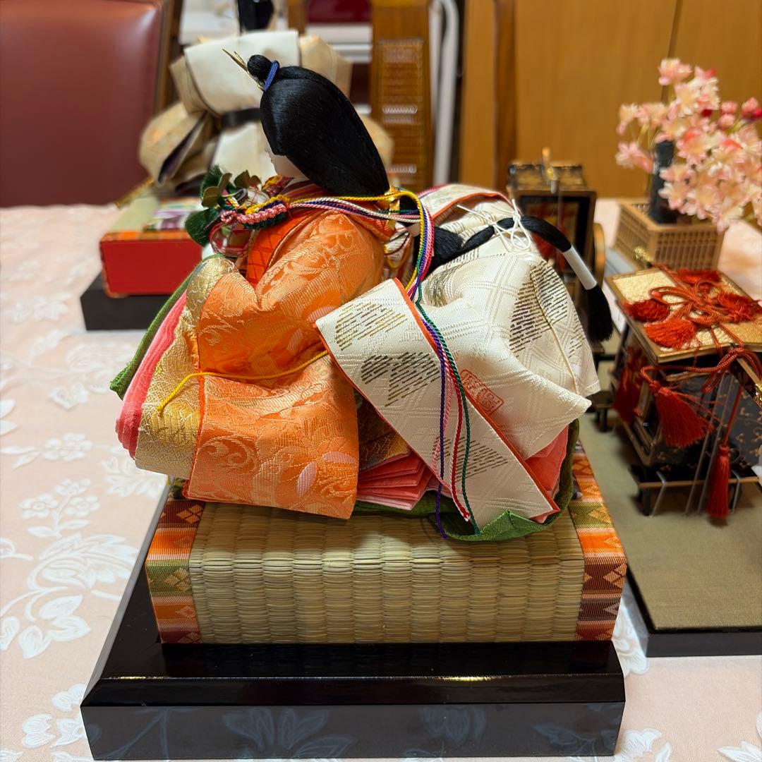 美品　京都極上　大礼雛　高倉流　御雛　京都采加作　京人形　ひな人形