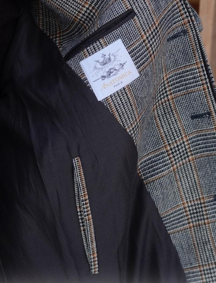 ANATOMICA SINGLE RAGLAN Ⅳ SADDLE TWEED