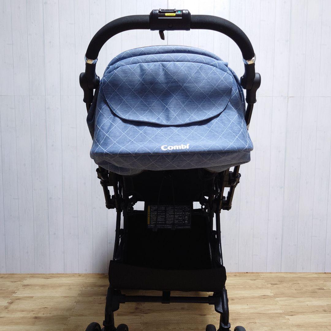 ✩美品✩ Combi クロスゴー 4キャス エッグショック ベビーカー ブルー