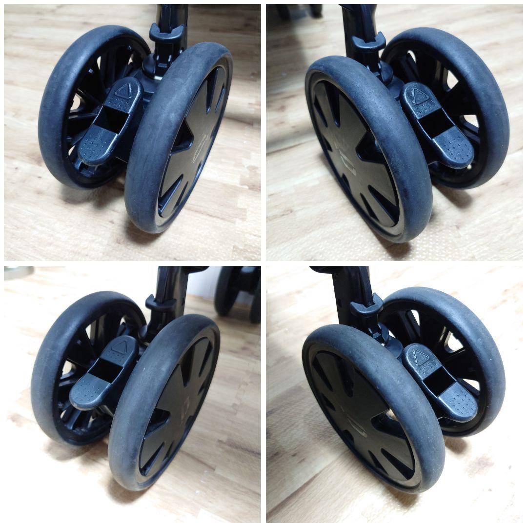 ✩美品✩ Combi クロスゴー 4キャス エッグショック ベビーカー ブルー