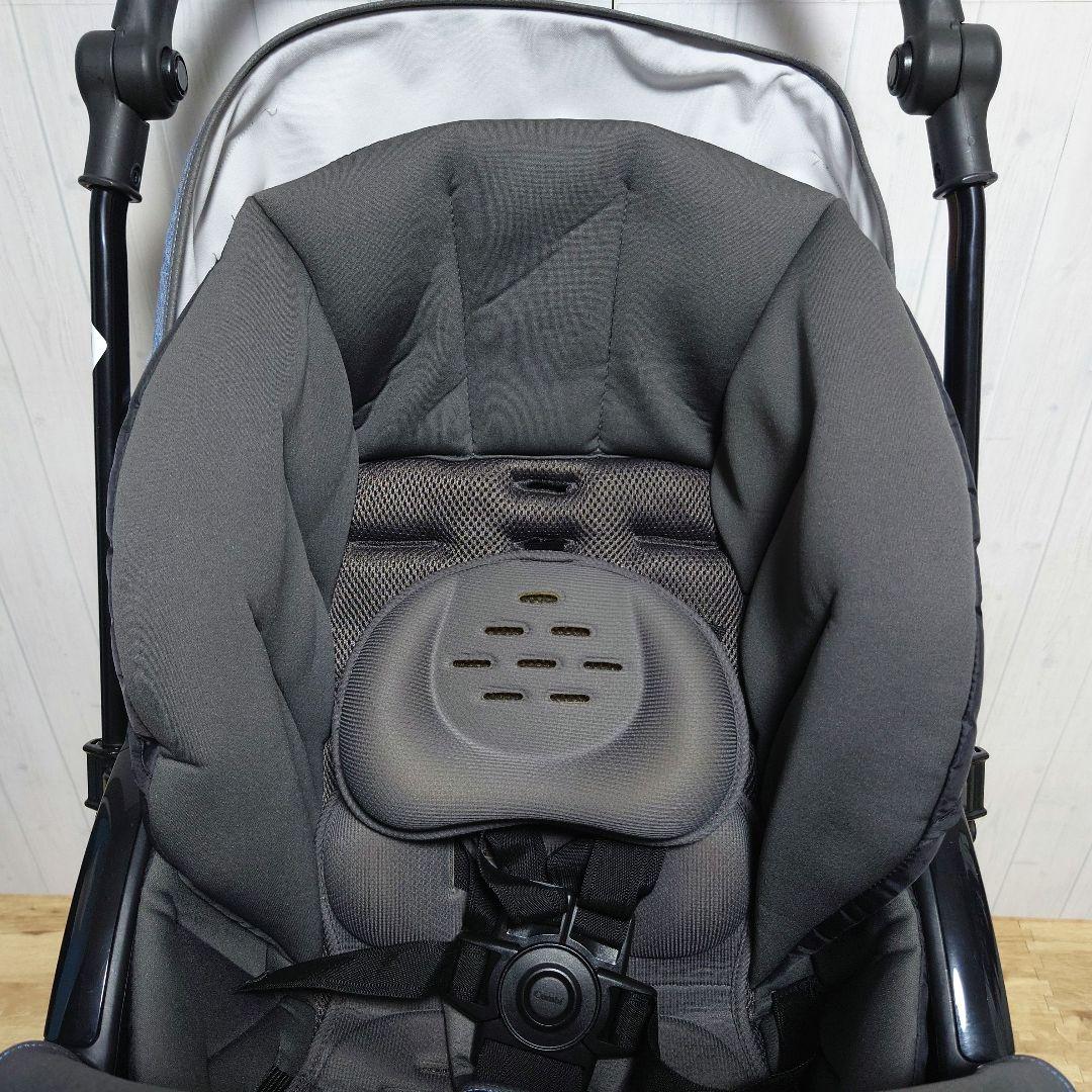 ✩美品✩ Combi クロスゴー 4キャス エッグショック ベビーカー ブルー