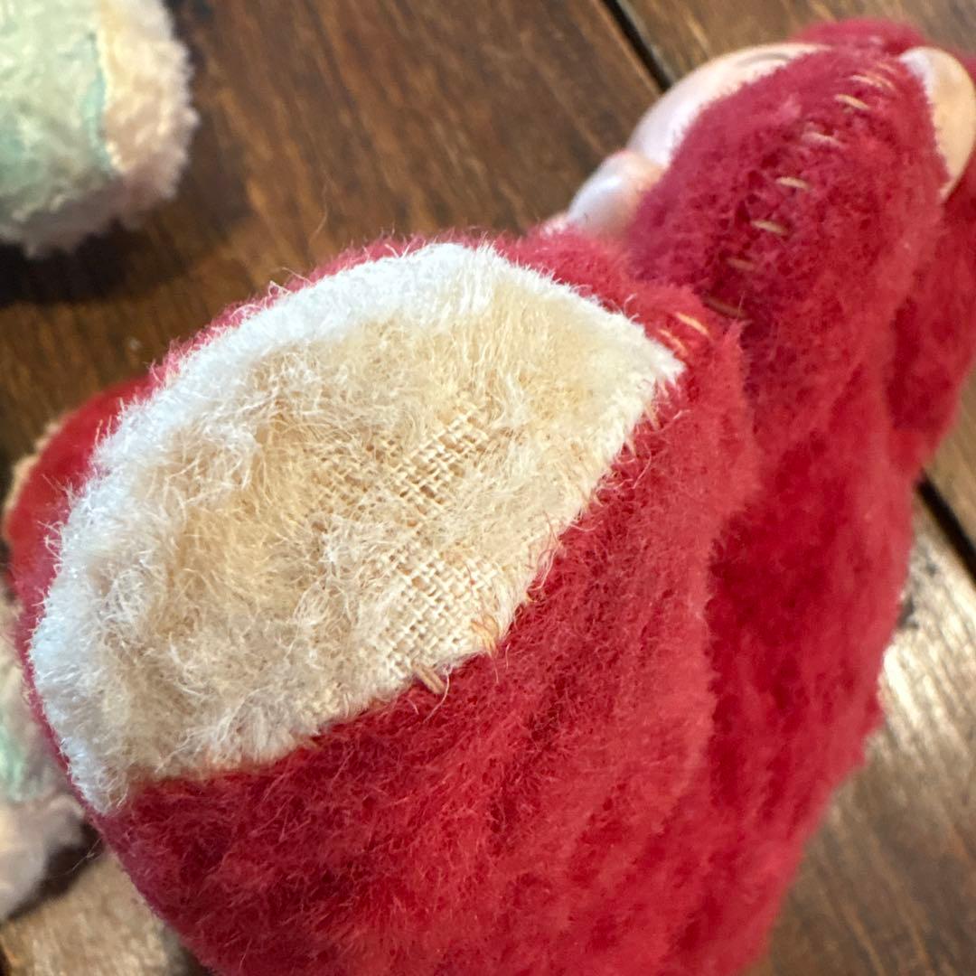 期間限定お値下げ　ラバーフェイスドール　うさぎとおさる？セット