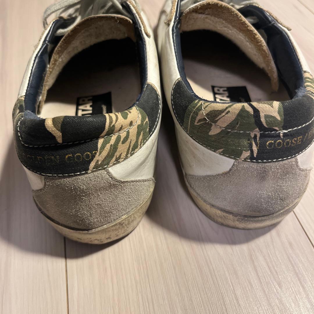 Golden  Superstar ホワイト迷彩　値下げ対応可！