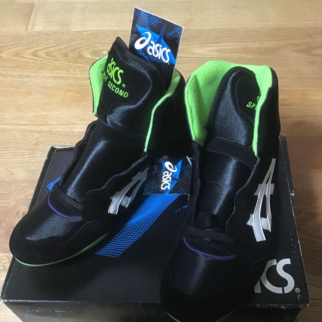 新品未使用品　廃盤品　タグ付きasics レスリングSS TWR323 27cm