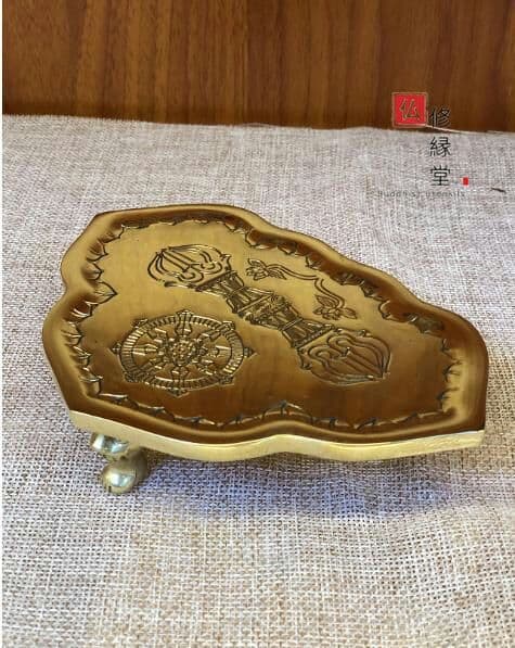 密教法具 真言宗 法器 金剛盤 真鍮製