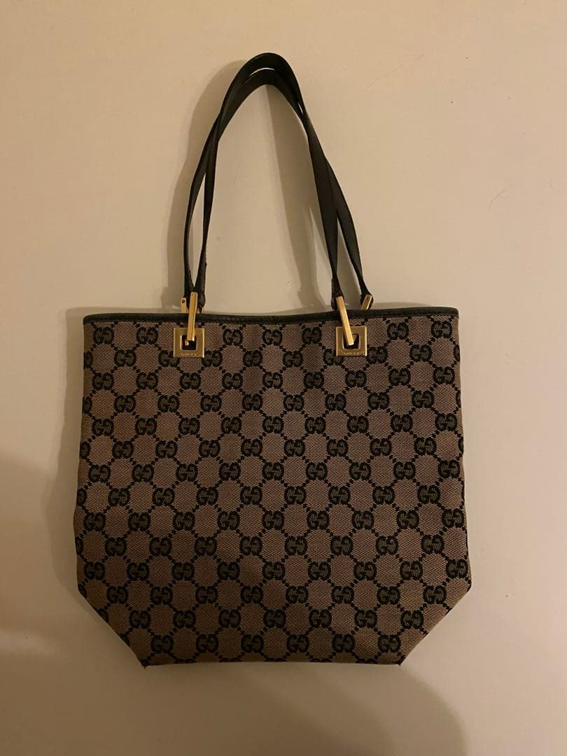 幸*✨様 GUCCI ベージュ GGキャンバストートバッグ