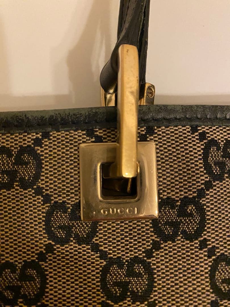 幸*✨様 GUCCI ベージュ GGキャンバストートバッグ