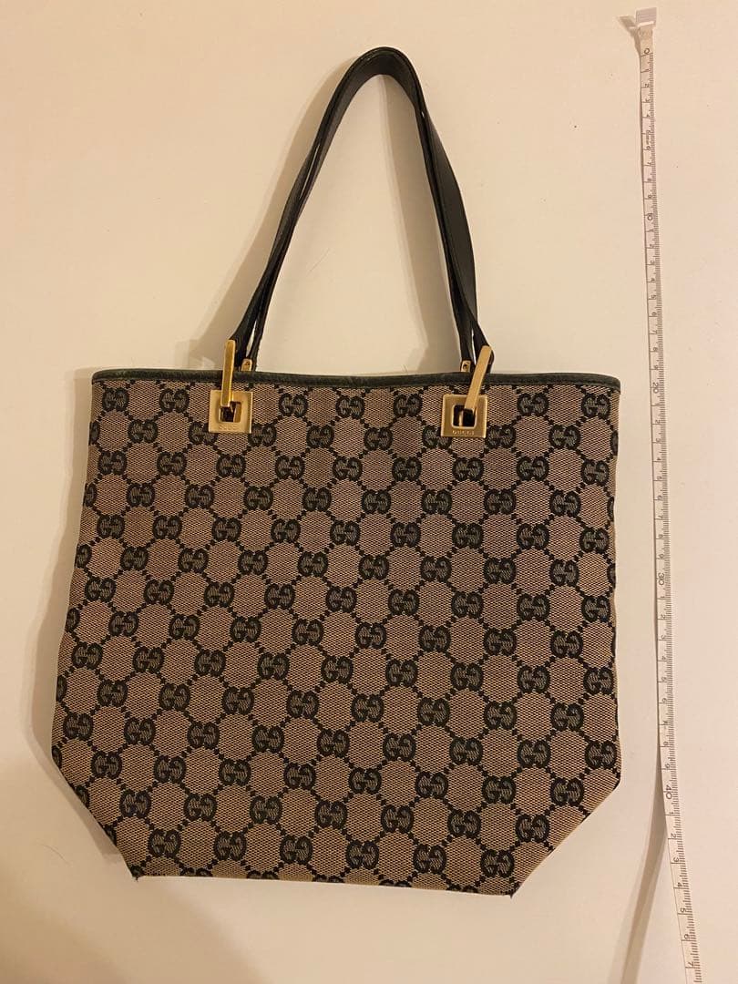 幸*✨様 GUCCI ベージュ GGキャンバストートバッグ