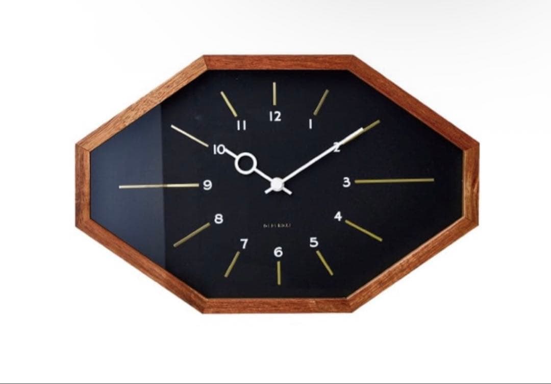 Belmonte ベルモンテ ウォールクロック　ブラック