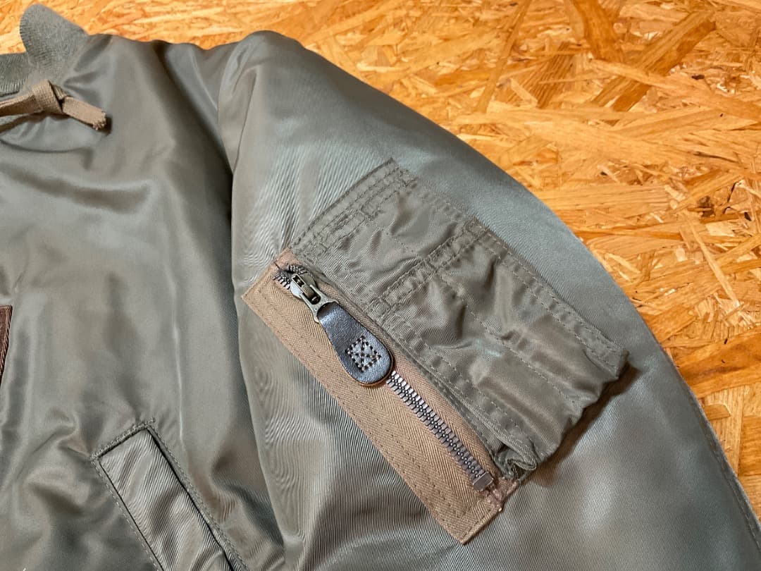 美品 THE FEW MA-1 フライトジャケット CROWNジッパー S