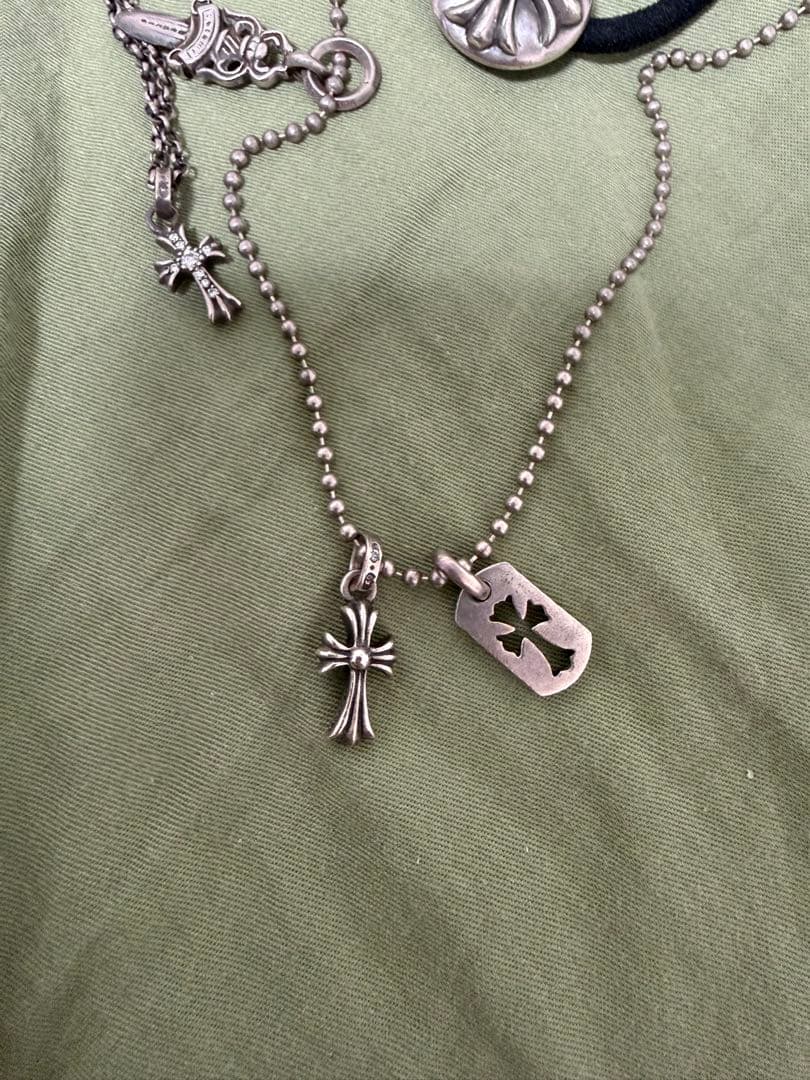 クロムハーツ ベビーファット タイニーファットドッグタグ