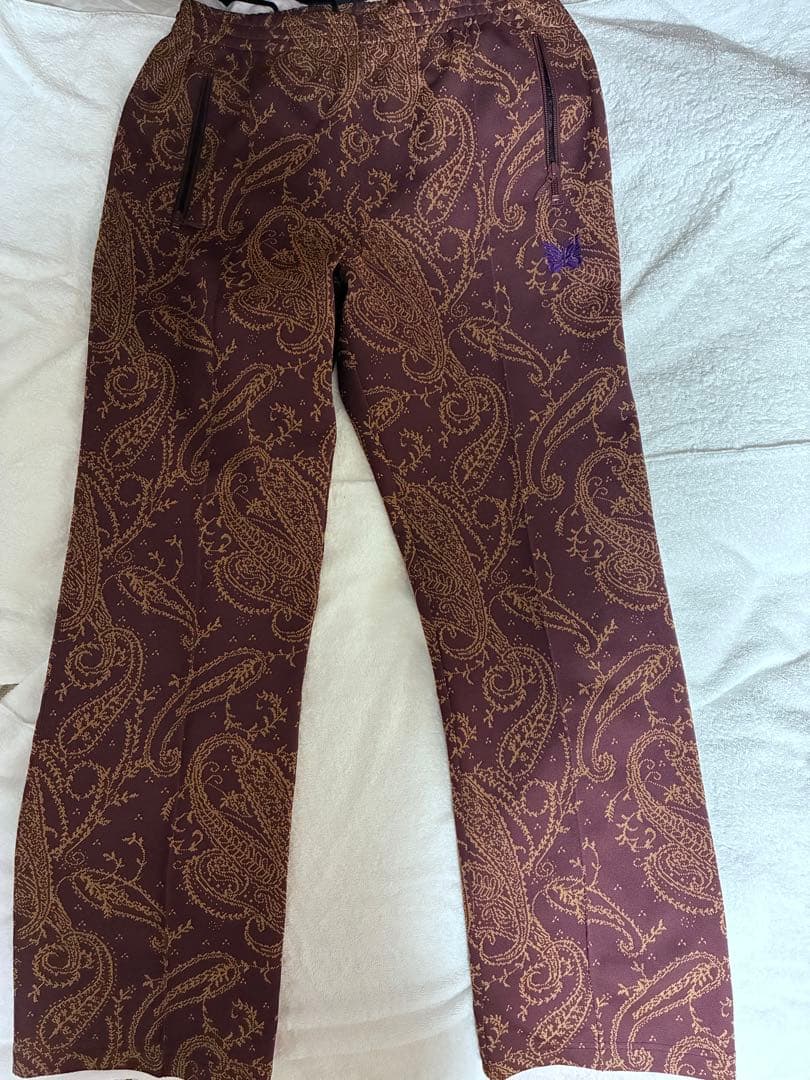 パンツ NEEDLES TRACK PANT - POLY JQ. PAISLEY M
