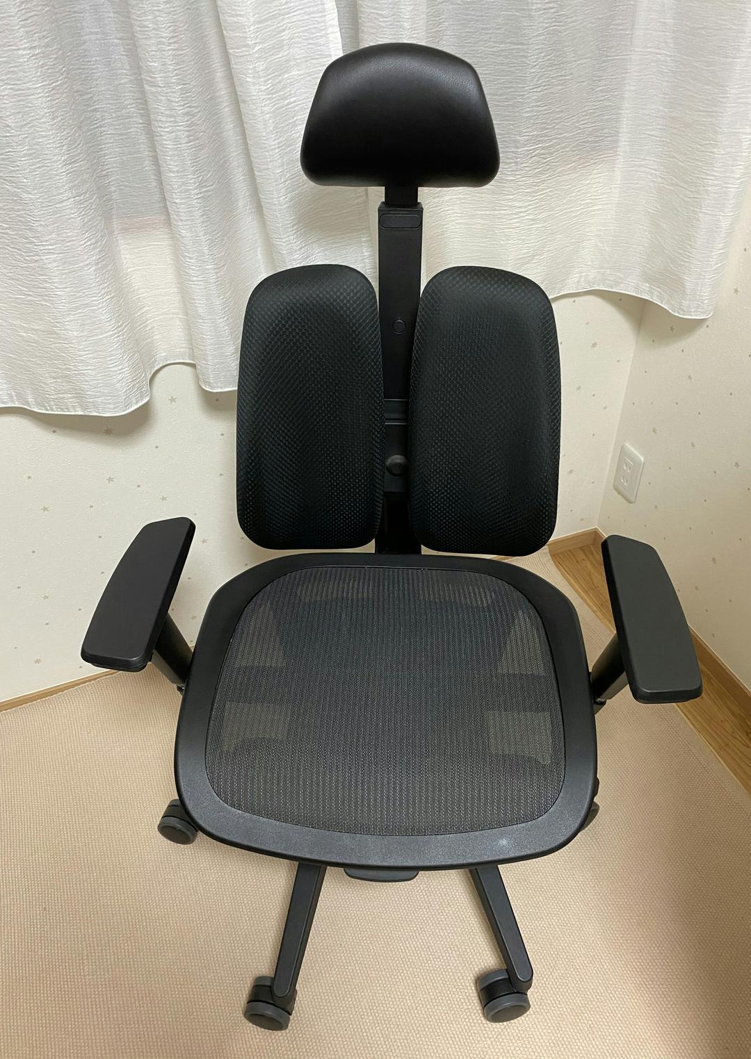 DUOREST α60H メッシュ座面 Black