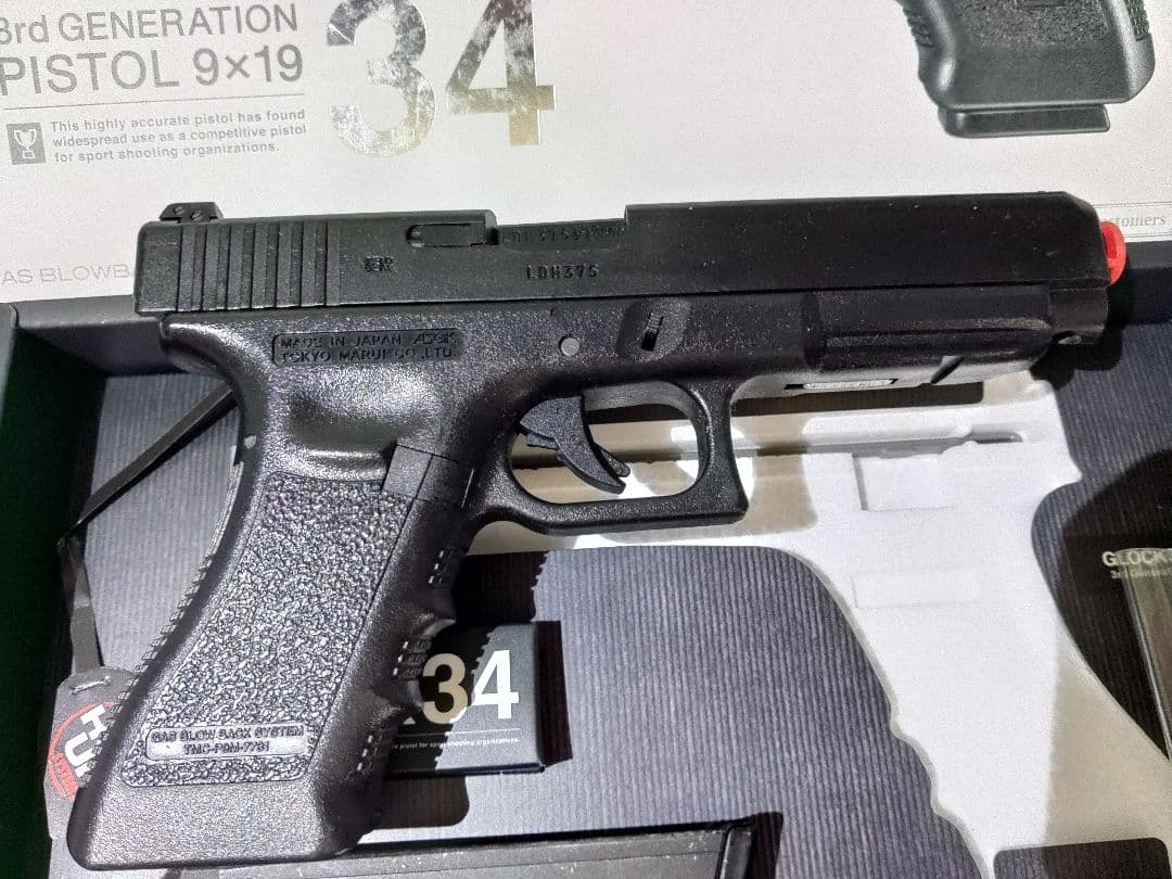 【中古】GLOCK グロック34 ガスガン