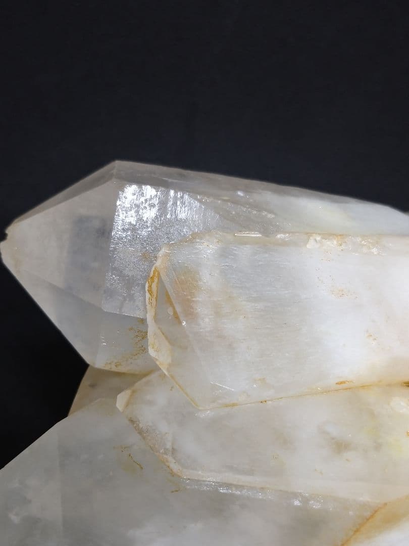 天然石■水晶■原石■ロッククリスタルクォーツ■カチ割■ラフ■専用台座付き②