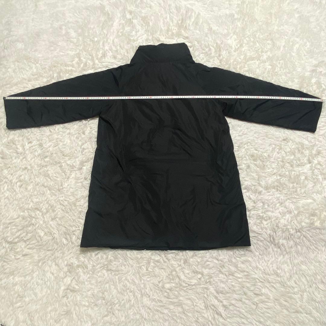 美品　極大サイズ　17 イナバヨシエ　ダウンコート　ブラック