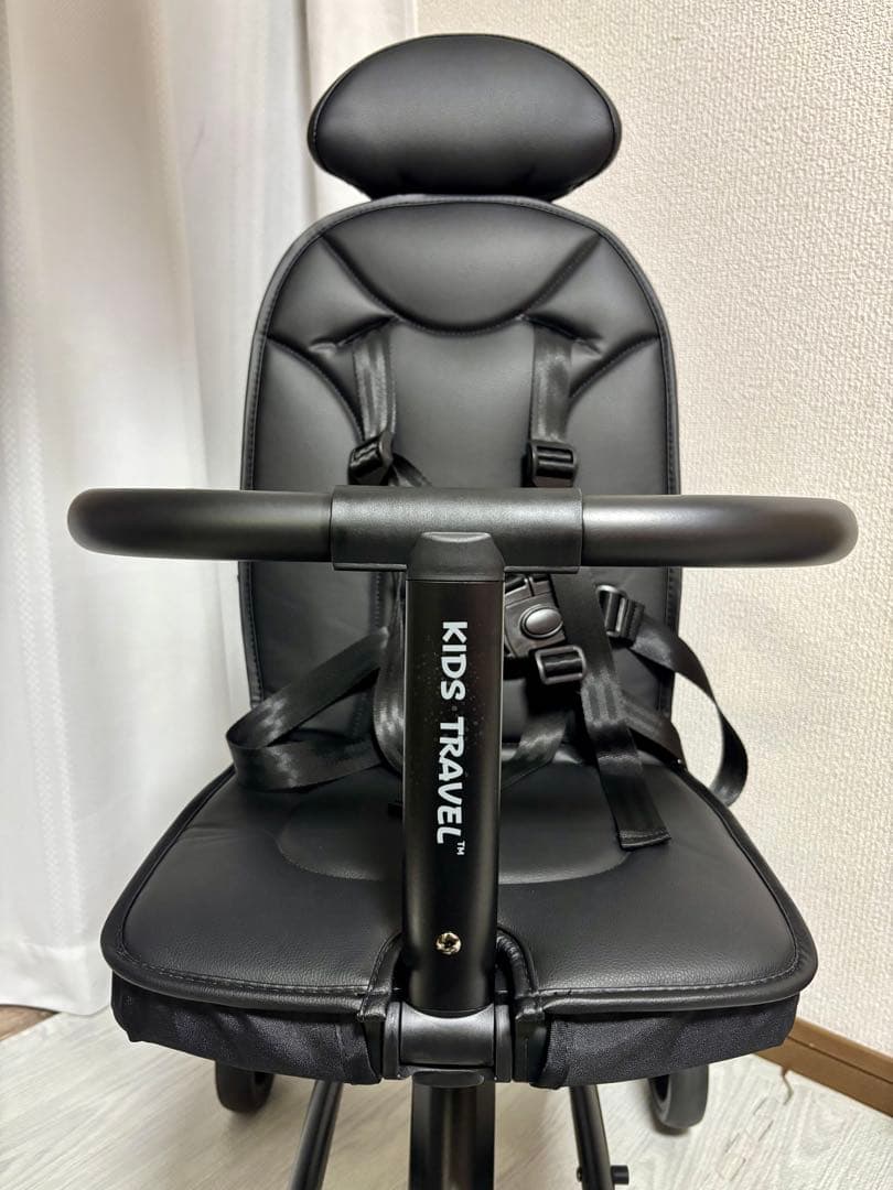 キッズトラベル　B型ベビーカー　希少ブラック