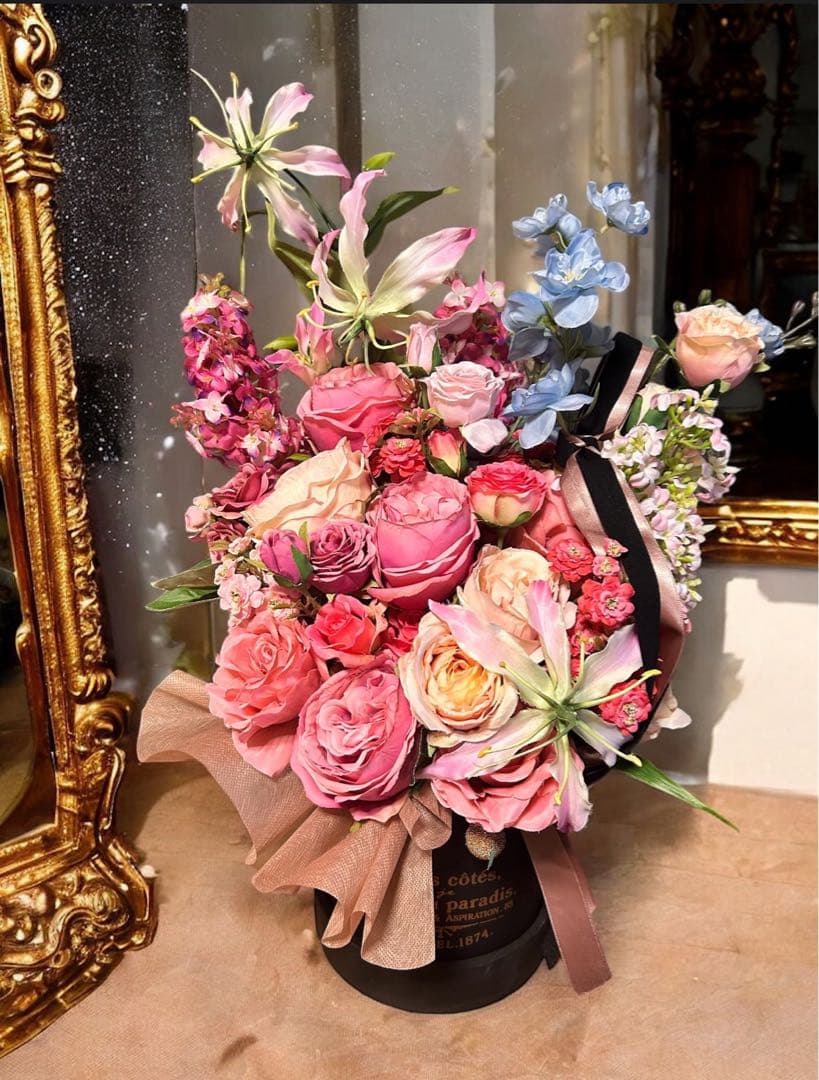 光触媒　人工観葉植物　ウォールグリーン　フェイクグリーン　ボックスフラワーＢＬ