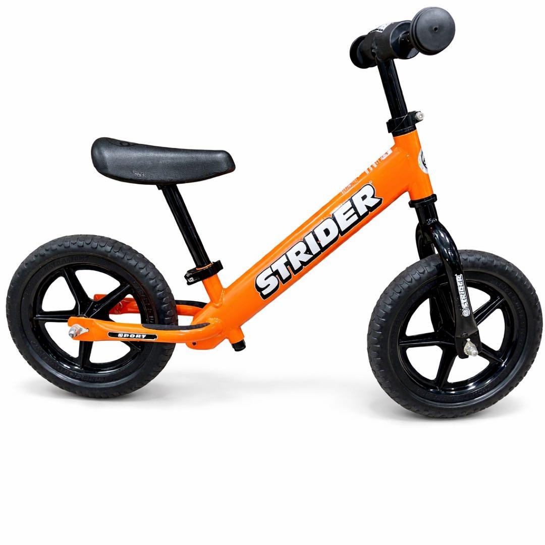 美品　ストライダー STRIDER スポーツモデル 12インチ オレンジ