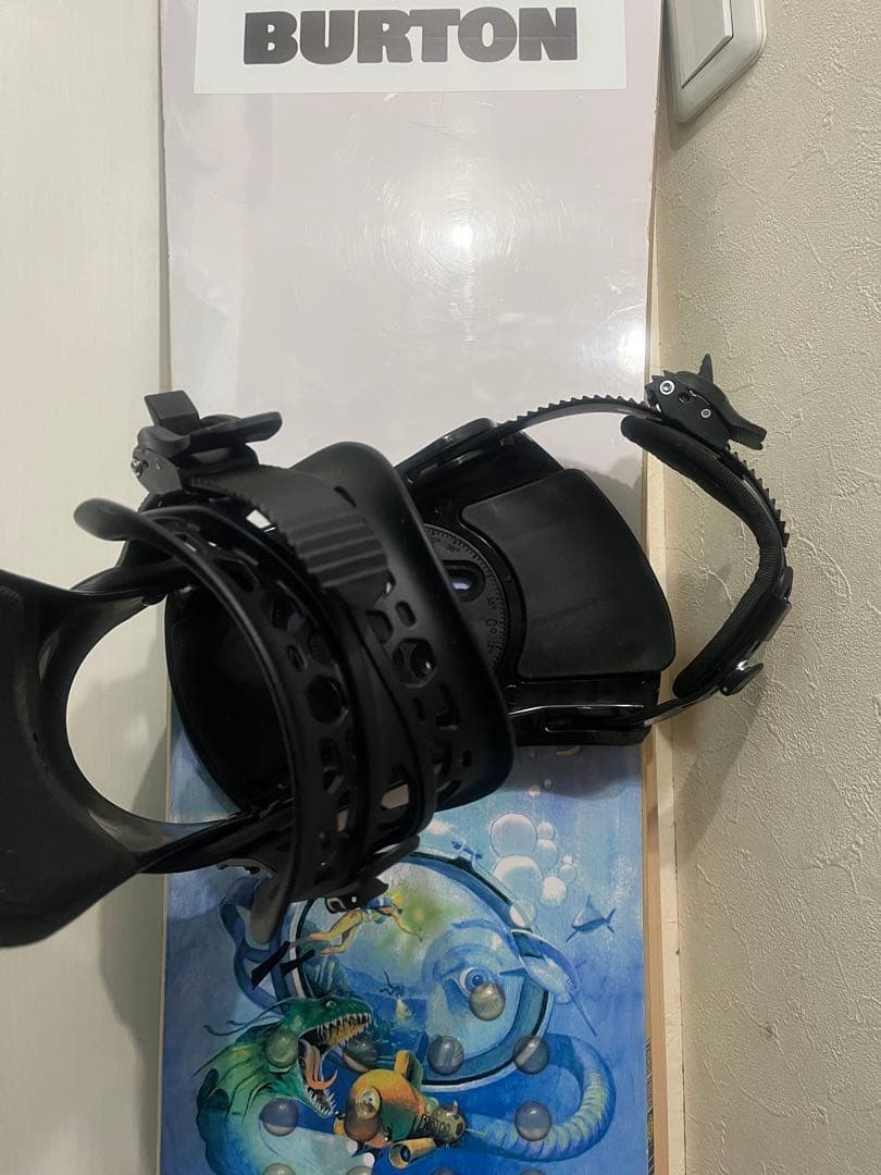 元気な中高生！BURTON custom 143cm 新品バインセット！