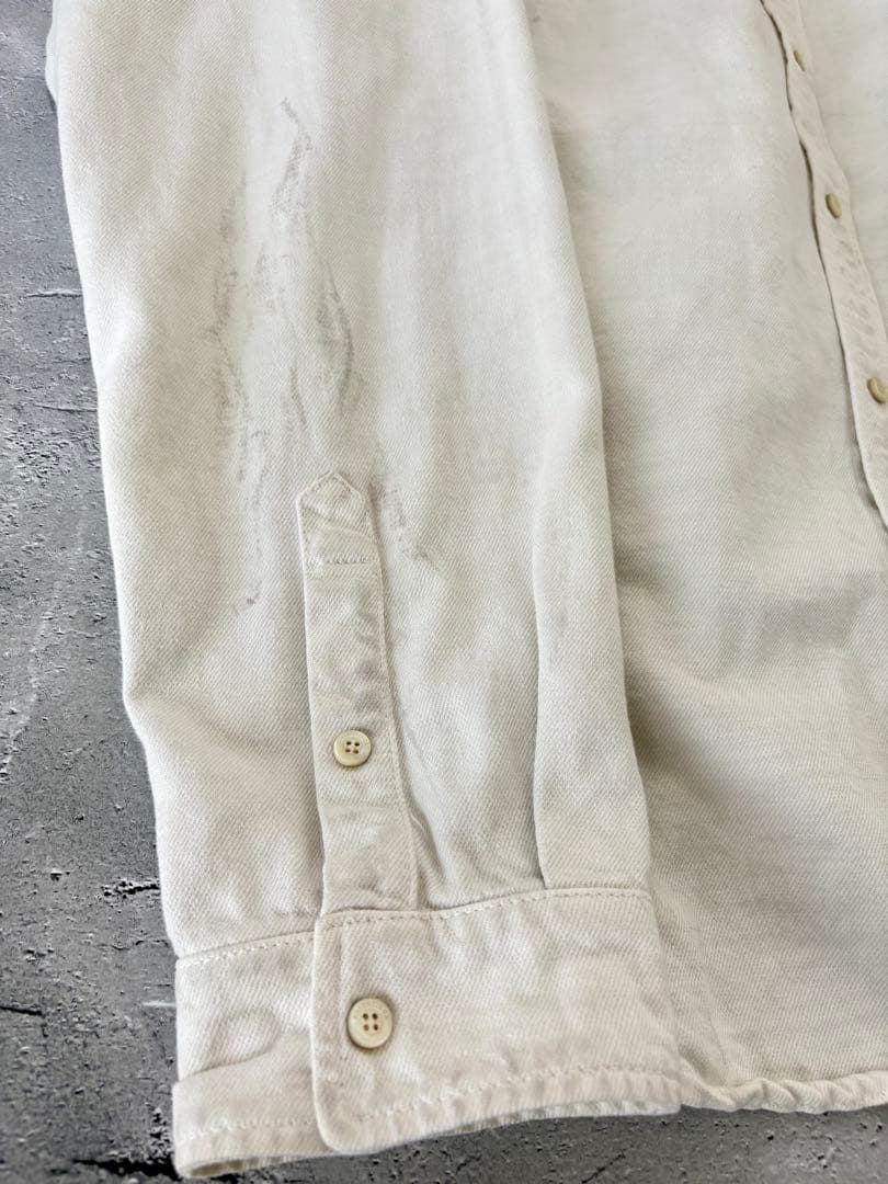 2022 BALENCIAGAバレンシアガ ペイント加工シャツ M