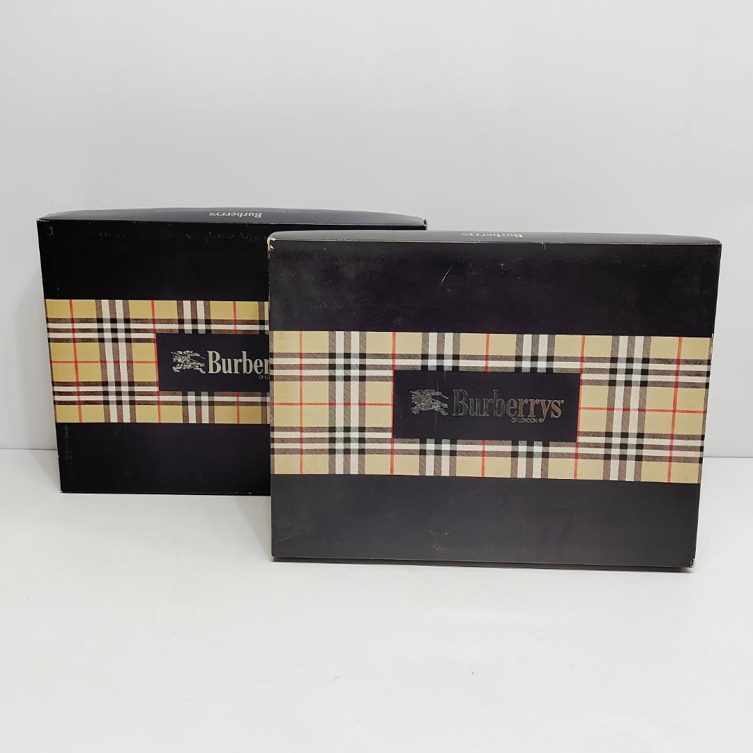 未使用 バーバリー タオルケット 2点セット エリオット m953