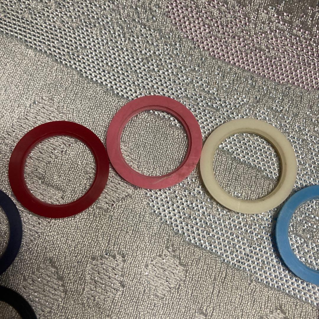 グッチ　チェンジベゼルのみ　全11色　箱なし　直径約26ミリ