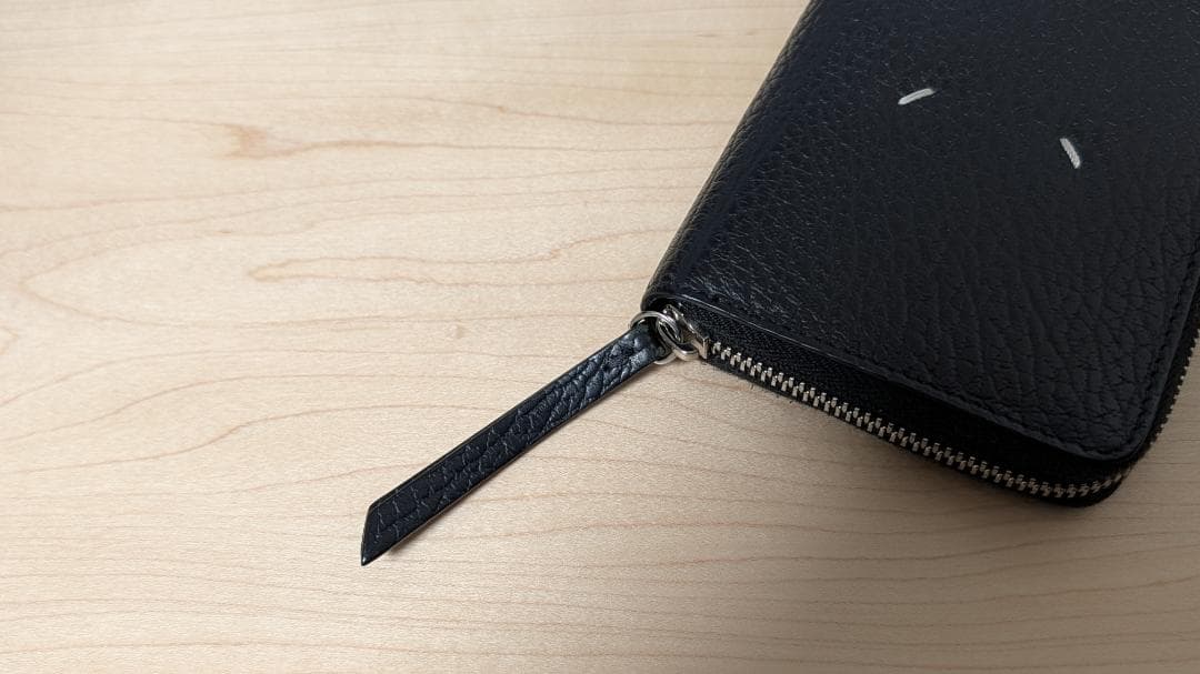 美品 Maison Margiela 4ステッチ グレインレザー 長財布