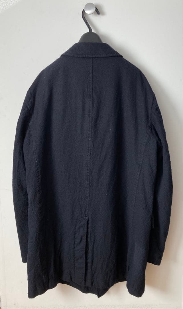 COMME des GARCONS HOMME ウール縮絨バルマカーンコート