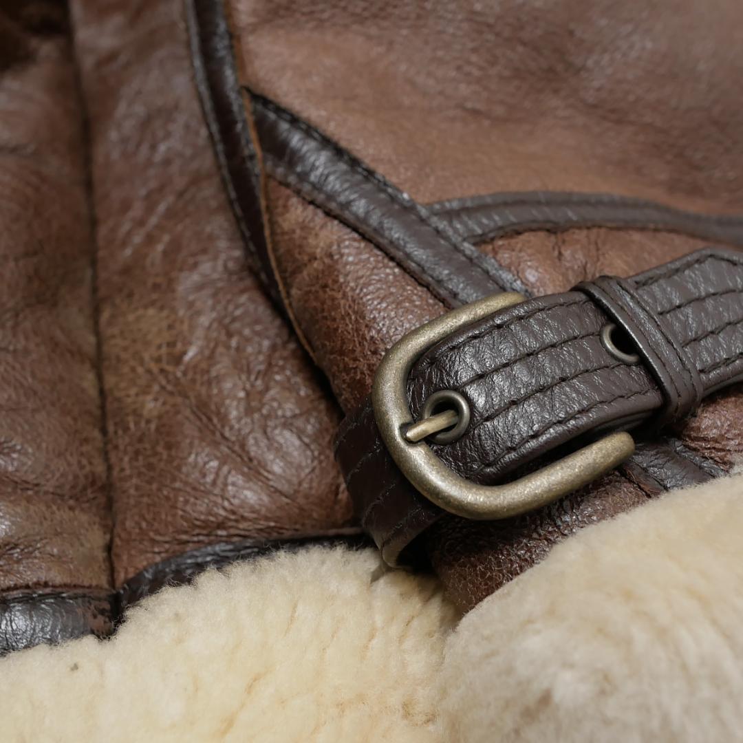 上質【RESERVATION TICKETS】B-3 リアルムートン M 本革