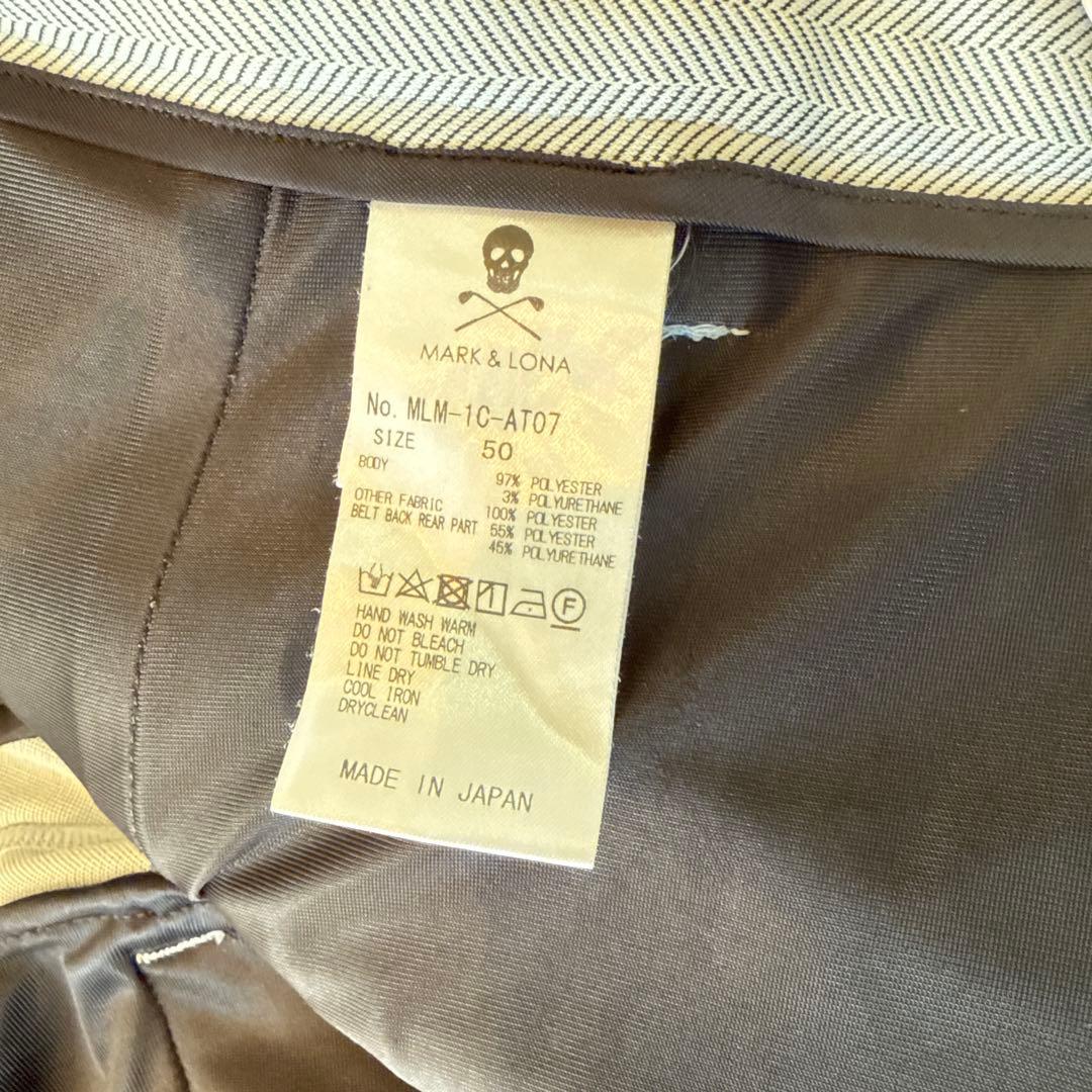 MARK&LONA パンツ　50