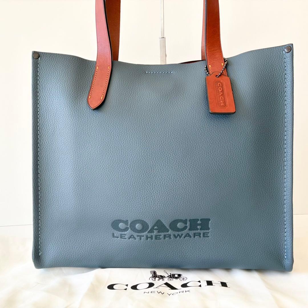 【ほぼ新品】COACH リレー トート 34 トートバッグ A4 メンズok