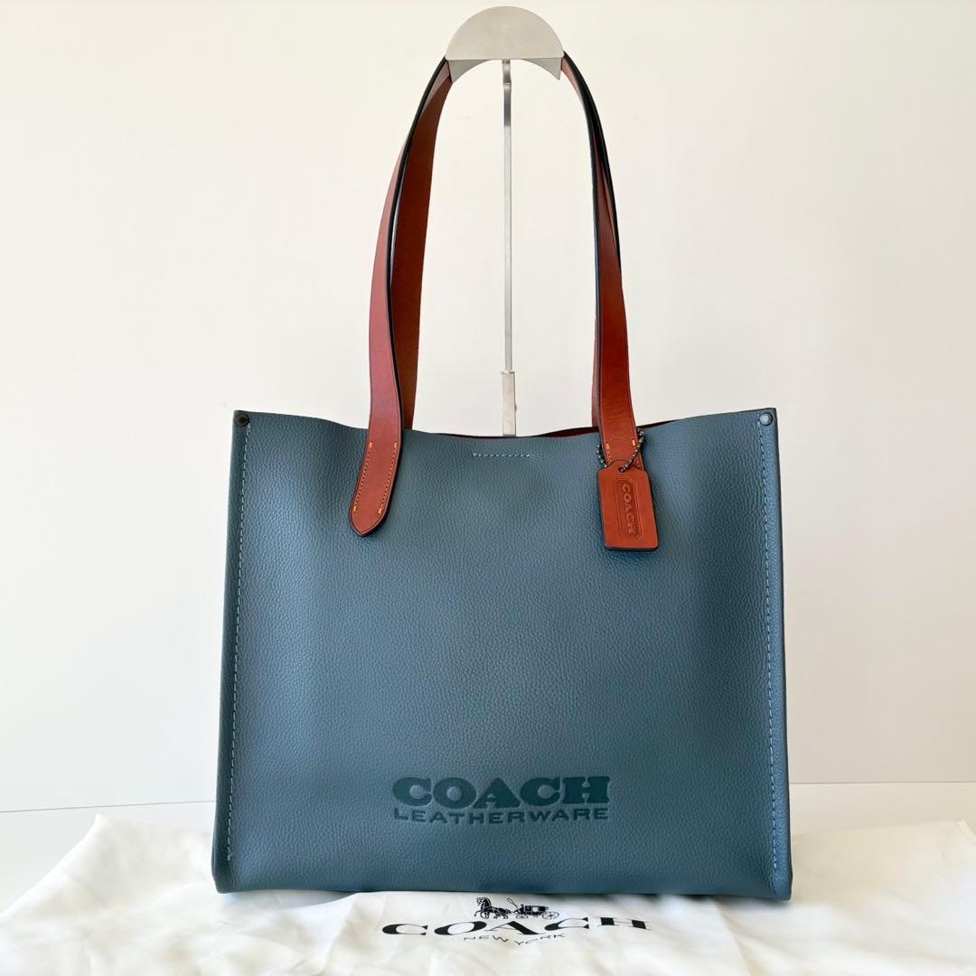 【ほぼ新品】COACH リレー トート 34 トートバッグ A4 メンズok
