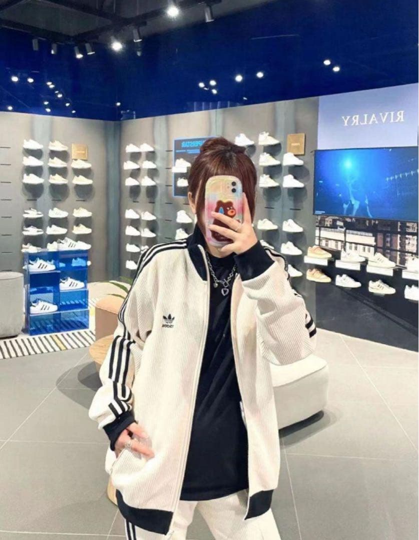 adidasワッフル ベッケンバウアー トラックジャケット 男女兼用L