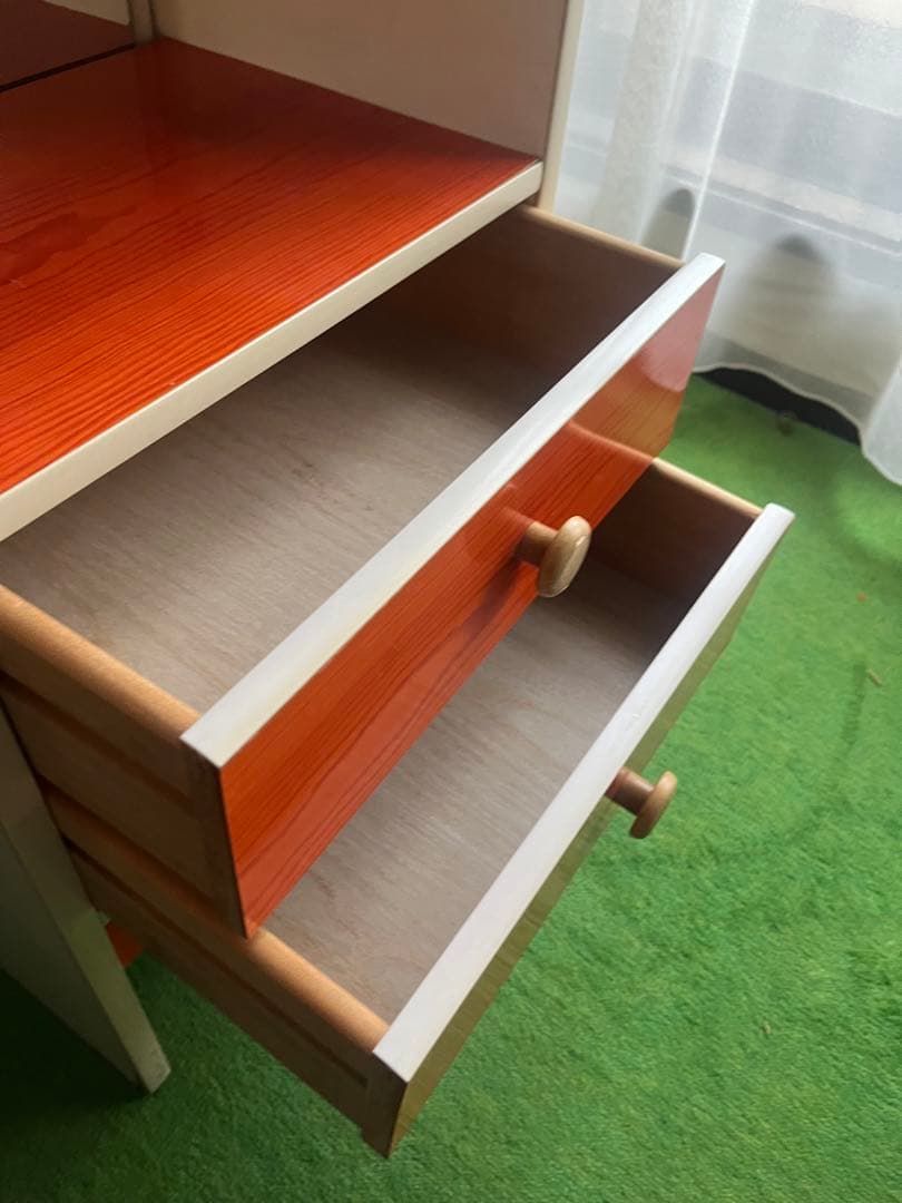 チェスト ドレッサー 鏡台 鏡 ミラー 昭和レトロ レトロポップ インテリア