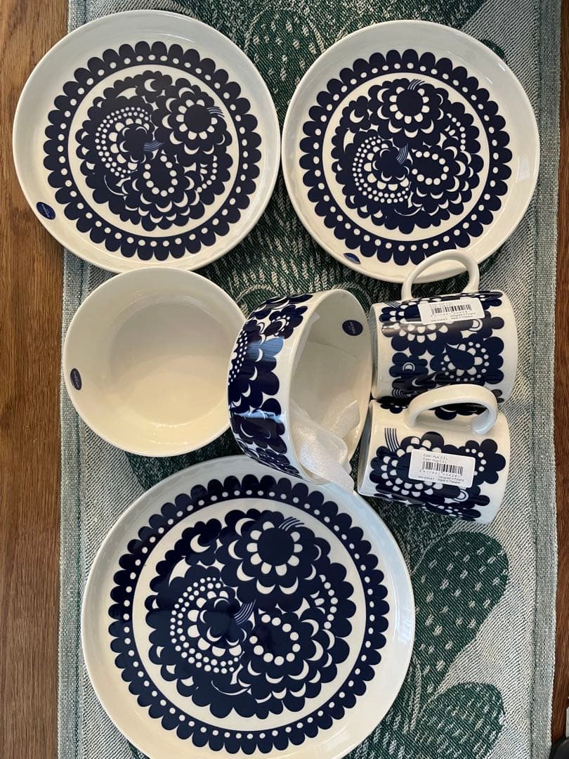 Arabiaアラビア食器7点セット