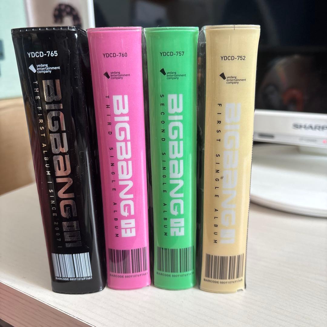 BIGBANG レア廃盤CD vol.1 とシングルアルバム　稀少なフレーム