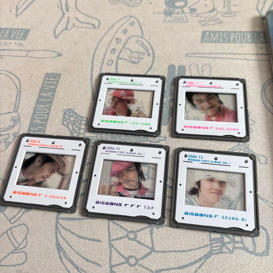 BIGBANG レア廃盤CD vol.1 とシングルアルバム　稀少なフレーム