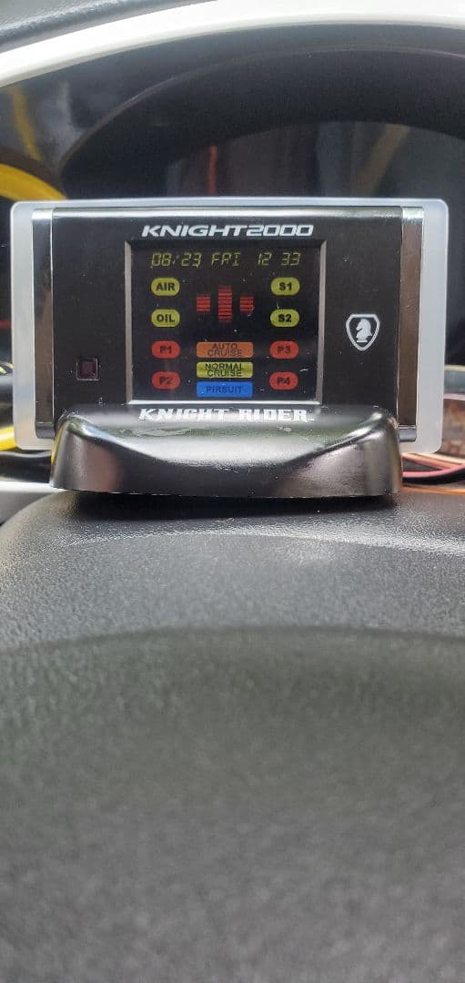 限定品 ナイトライダー ナイト2000　GPSレーダー探知機 作動品